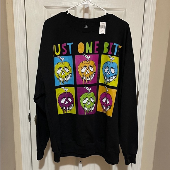 Disney Tops - Disney Parks Snow White Just One Bite sweatshirt NWT